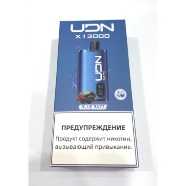 Электронная сигарета UDN X 13000 Малина Ежевика Электронная сигарета UDN X 13000 Малина Ежевика