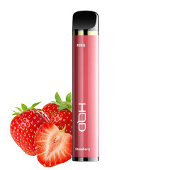 Электронная сигарета HQD King 2000 Strawberry (Клубника)