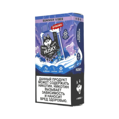 HUSKY AIRMAX 2.0 15000 Strong Черничный лимонад со льдом