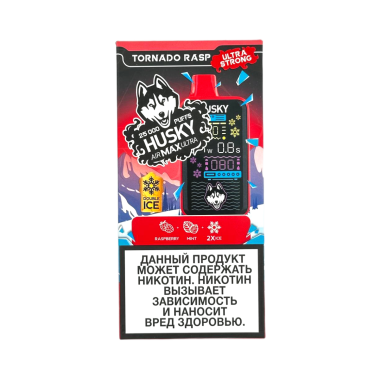 HUSKY AIRMAX ULTRA 25000 Малина мята strong HUSKY AIRMAX ULTRA 25000 Малина мята strong