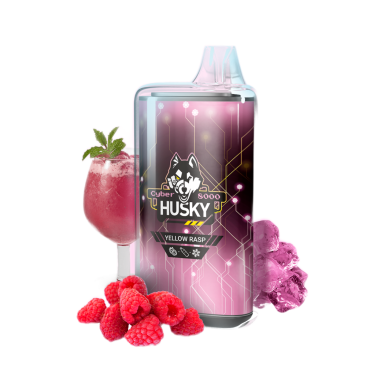 HUSKY CYBER NEW 8000 Малиновый лимонад лёд HUSKY CYBER NEW 8000 Малиновый лимонад лёд