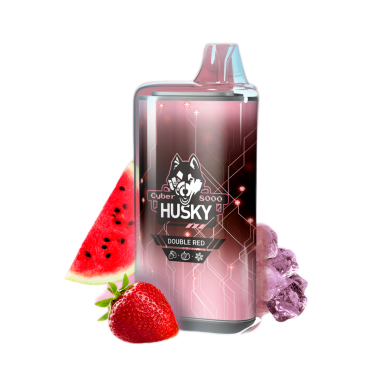 HUSKY CYBER NEW 8000 Клубника арбуз лёд