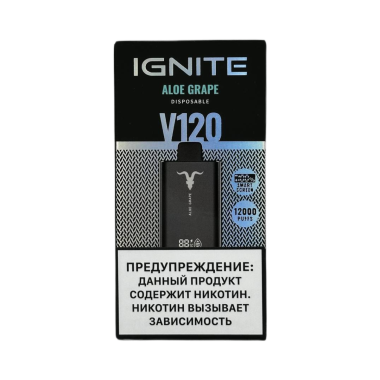IGNITE V 120 12000 Алоэ виноград IGNITE V 120 12000 Алоэ виноград