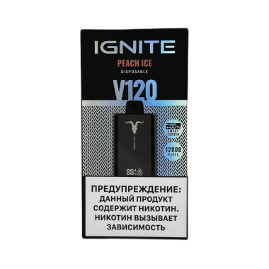 IGNITE V 120 12000 Ледяной персик IGNITE V 120 12000 Ледяной персик