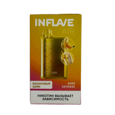 INFLAVE AIR 6000 Банановый шейк INFLAVE AIR 6000 Банановый шейк