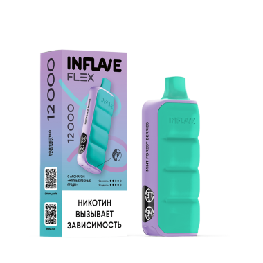 INFLAVE FLEX 12000 Мятные лесные ягоды INFLAVE FLEX 12000 Мятные лесные ягоды