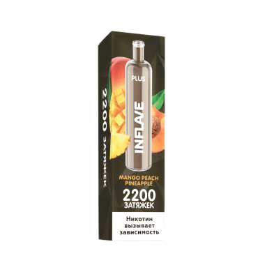 INFLAVE PLUS 2200 Манго персик ананас INFLAVE PLUS 2200 Манго персик ананас