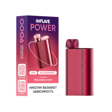 INFLAVE POWER 9000 Вишневая кола INFLAVE POWER 9000 Вишневая кола