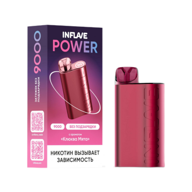 INFLAVE POWER 9000 Клюква мята INFLAVE POWER 9000 Клюква мята