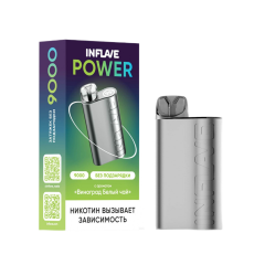 INFLAVE POWER 9000 Виноград белый чай