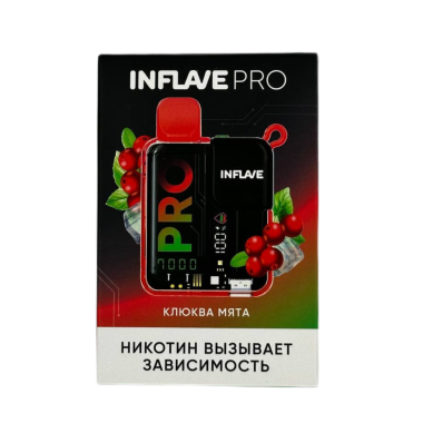 INFLAVE PRO 7000 Клюква мята INFLAVE PRO 7000 Клюква мята