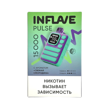 INFLAVE PULSE 15000 Свежая смородина INFLAVE PULSE 15000 Свежая смородина