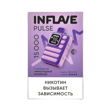 INFLAVE PULSE 15000 Виноградный мармелад INFLAVE PULSE 15000 Виноградный мармелад