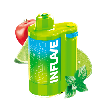 INFLAVE SPIN 8000 Яблоко лайм мята