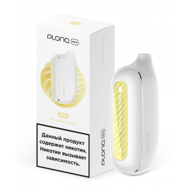Plonq MAX 6000 Банановый Шейк Plonq MAX 6000 Банановый Шейк