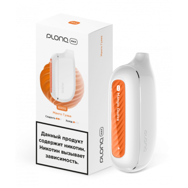 Plonq MAX 6000 Манго, Гуава Plonq MAX 6000 Манго, Гуава