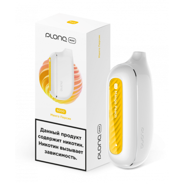 Plonq MAX 6000 Манго, Персик Plonq MAX 6000 Манго, Персик