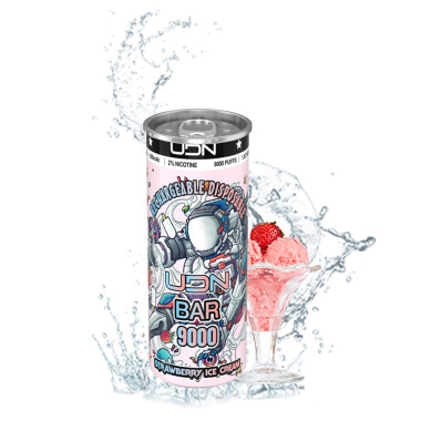 UDN BAR 9000 Клубничное Мороженое UDN BAR 9000 Клубничное Мороженое