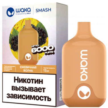 WAKA SMASH 6000 Ежевичная Волна WAKA SMASH 6000 Ежевичная Волна